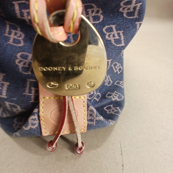 Dooney & Bourke Blue and Brown Women's Bag - Picture 6 of 14